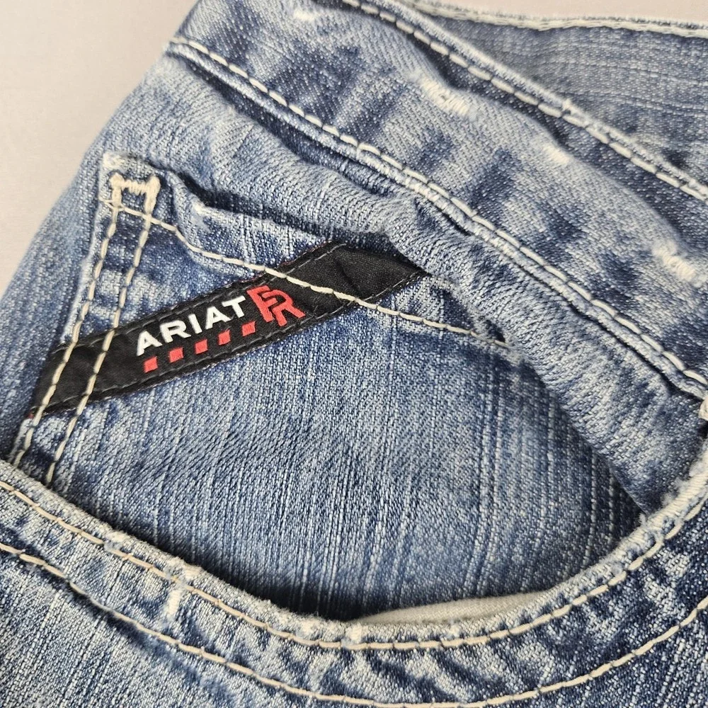 Ariat FR M4 Relaxed Boot Cut Jeans 42x36 Flame Resistant Work‎ Denim USA Fabric